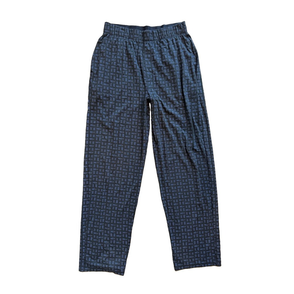 Tommy John Mens Black Micro Modal Lounge Pants Relaxed Fit Sz Small Pajamas